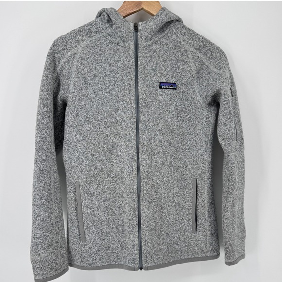 Patagonia Jackets & Blazers - Patagonia Better Sweater Women's Small Gray Fleece Full Zip Hoodie Jacket